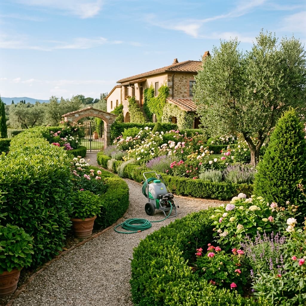 Trattamenti fitosanitari professionali per la cura del giardino